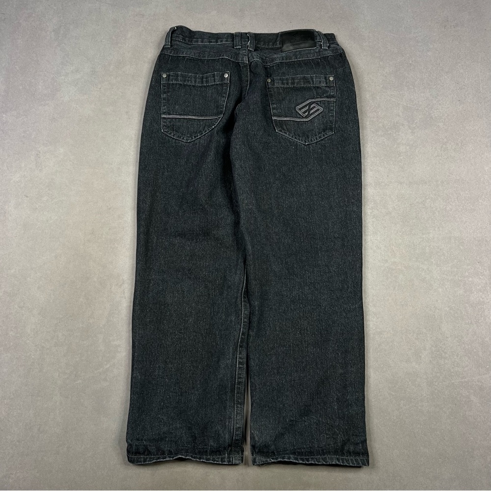 Enyce Men's Dark Denim Jeans Y2K Baggy